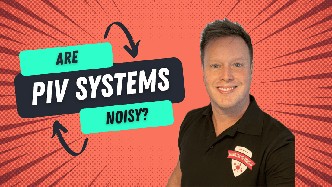 Are PIV systems noisy or draughty?